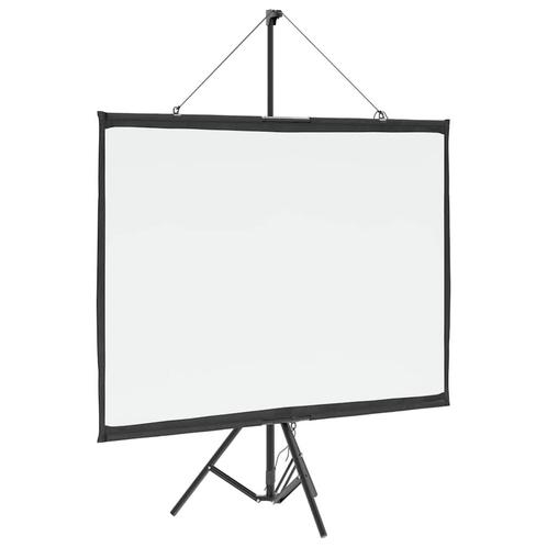 vidaXL Projectiescherm met statief 60 inch 4:3, TV, Hi-fi & Vidéo, Projecteurs vidéo, Envoi