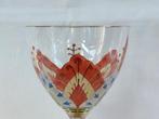 Theresienthal - Wijnglas - Wijnglas met emaille, Antiek en Kunst