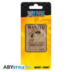 One Piece Wanted Luffy Premium Magneet, Verzamelen, Ophalen of Verzenden, Nieuw