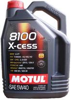 MOTUL SAE 5W40 8100 Xcess 5Liter, Autos : Divers, Produits d'entretien, Ophalen of Verzenden
