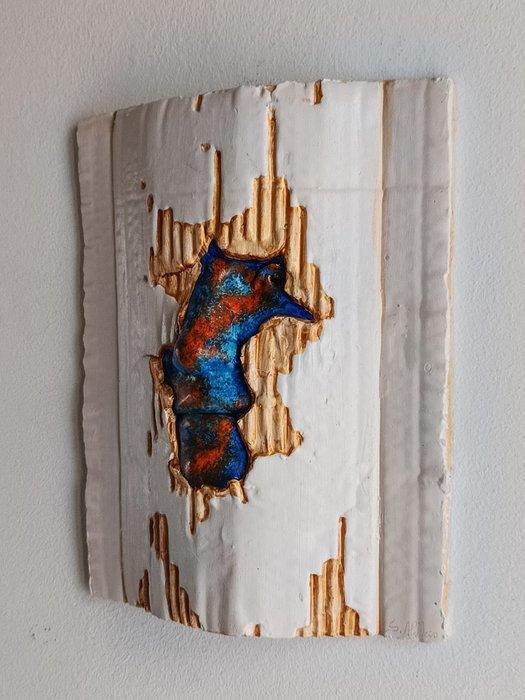 Salvatore Alibrio - Wrapping - oxidation effect PEZZO UNICO, Antiek en Kunst, Kunst | Designobjecten