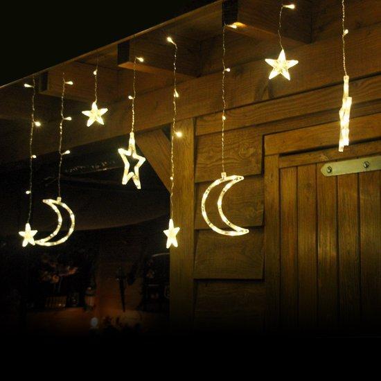 2dekans | Giftmas Lichtgordijn – 120 LED Hangdecoratie –, Diversen, Kerst, Ophalen of Verzenden