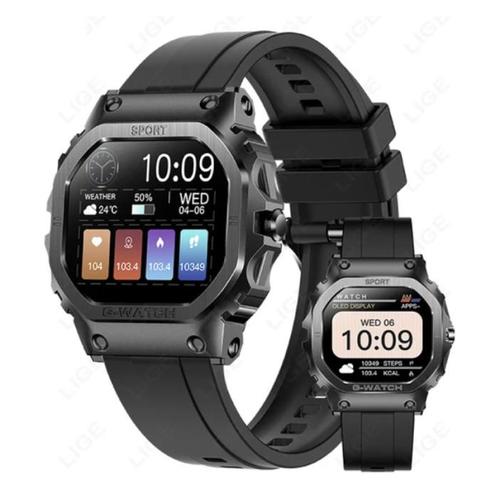 Smartwatch Gezondheid Monitor - Sport Health Tracker Horloge, Handtassen en Accessoires, Smartwatches, Nieuw, Verzenden