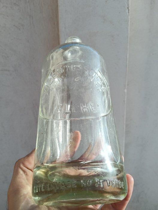 Fles (3) - Kristal, Plastic - Siphons, Antiek en Kunst, Antiek | Wandborden en Tegels