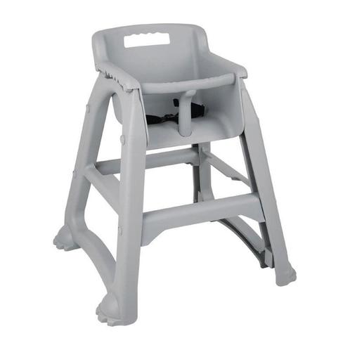 Stapelbare PP grijze kinderstoel | Zithoogte 49cm |, Zakelijke goederen, Horeca | Keukenapparatuur, Nieuw in verpakking, Verzenden
