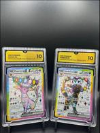 Pokémon - 2 Graded card - Mentali, Noctali Illustration