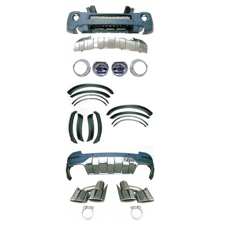 Bodykit bumper set | Mercedes-Benz ML M-Klasse 2008-2011 W16, Auto diversen, Tuning en Styling, Verzenden