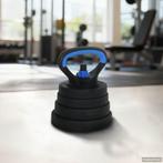 vidaXL 4-in-1 Dumbbell Barbell Kettlebell Set 30kg 30kg, Sport en Fitness, Fitnessmaterialen, Verzenden, Nieuw