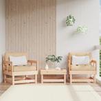 vidaXL Tuinstoelen 2 st massief grenenhout, Tuin en Terras, Tuinsets en Loungesets, Verzenden, Nieuw