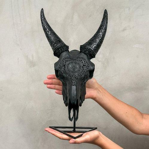 GEEN RESERVEPRIJS - Authentieke handgesneden zwarte, Antiek en Kunst, Kunst | Designobjecten