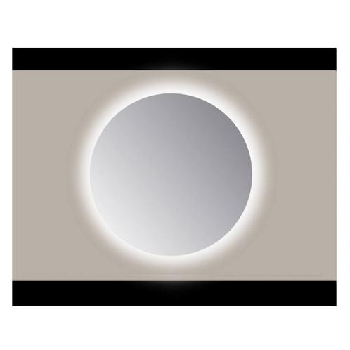 Spiegel Rond Sanicare Q 120 cm Ambi Warm White LED PP, Doe-het-zelf en Bouw, Sanitair, Bad, Nieuw, Ophalen of Verzenden