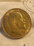 Royaume-Uni. Édouard VII. Sovereign 1910 (Free Shipping), Postzegels en Munten