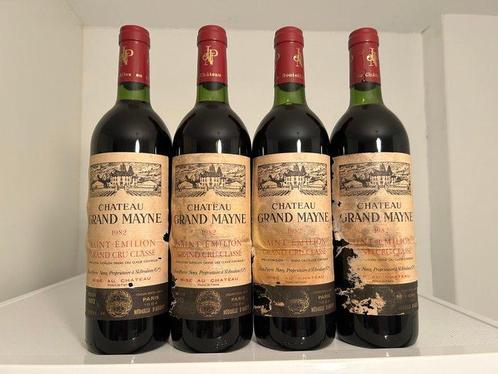 1982 Chateau Grand Mayne - Saint-Émilion Grand Cru Classé -, Collections, Vins