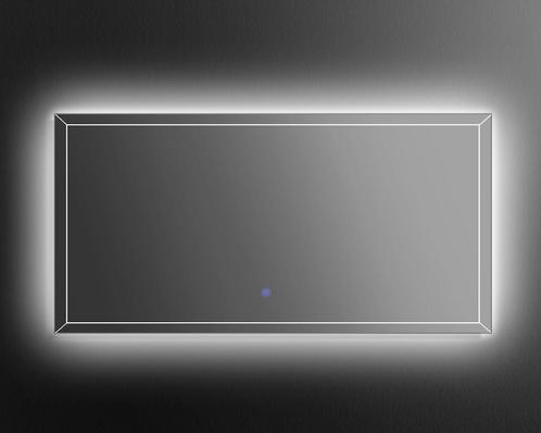 Badkamerspiegel Furore LED 120 x 60 cm LED verlichting, Maison & Meubles, Salle de bain | Meubles de Salle de bain, Envoi