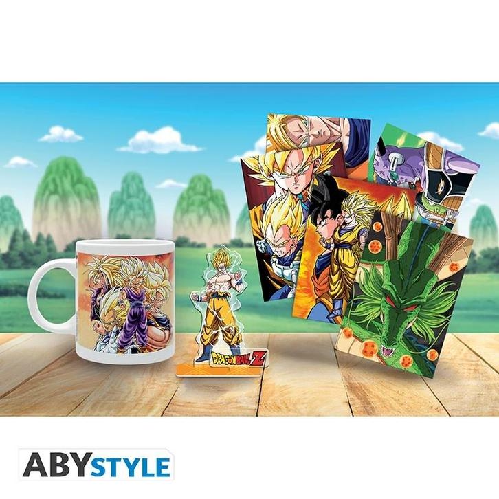 Dragon Ball Gift Set (Mok, Figure & Postkaarten), Verzamelen, Film en Tv, Ophalen of Verzenden