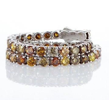 Sans Prix de Réserve - Bracelet de tennis - 14 carats Or