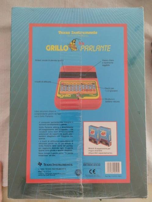 Texas Instruments - Speelgoed - Grillo Parlante (Speak &, Games en Spelcomputers, Spelcomputers | Overige Accessoires
