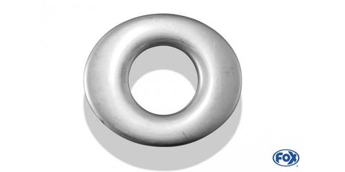 FOX Deksel set voor eindpijp ovaal 129x106mm - gat: 55mm, Auto-onderdelen, Uitlaatsystemen, Nieuw, Verzenden