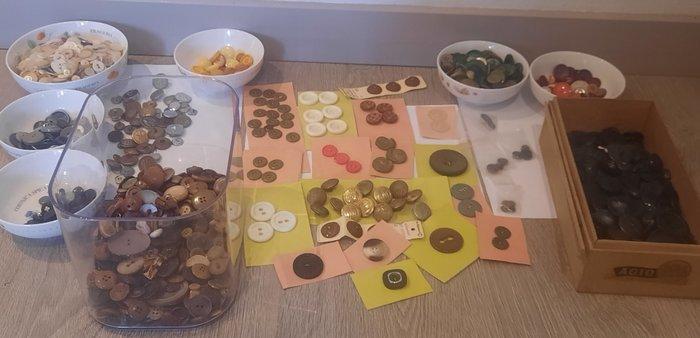 Partij vintage knopen - Jouet - Pays-Bas, Antiek en Kunst, Antiek | Speelgoed