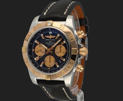 Breitling Chronomat 44 CB011012 uit 2014, Handtassen en Accessoires, Horloges | Heren, Verzenden