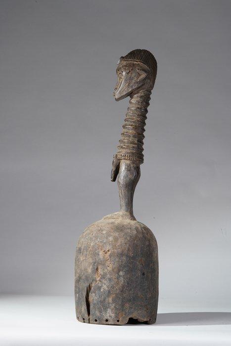 Een houten masker - Senufo - Ivoorkust (Zonder Minimumprijs), Antiek en Kunst, Kunst | Niet-Westerse kunst