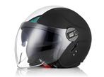 Veiling - ORIGINE Jet Open Face Scooterhelm met Dubbel Vizie, Vélos & Vélomoteurs
