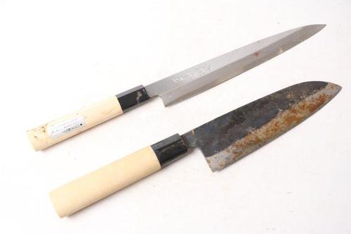 KATANA   Yanagiba ,  Santoku , - Couteau de cuisine, Antiek en Kunst, Antiek | Keukengerei