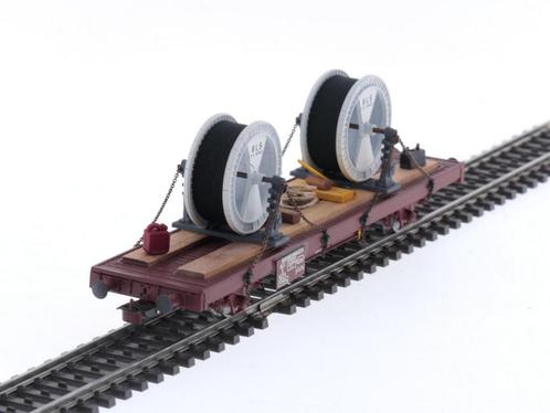 Schaal H0 Metropolitan 6120 Kabelhaspel wagon Van De BLS..., Hobby en Vrije tijd, Modeltreinen | H0, Gelijkstroom, Wagon, Zo goed als nieuw
