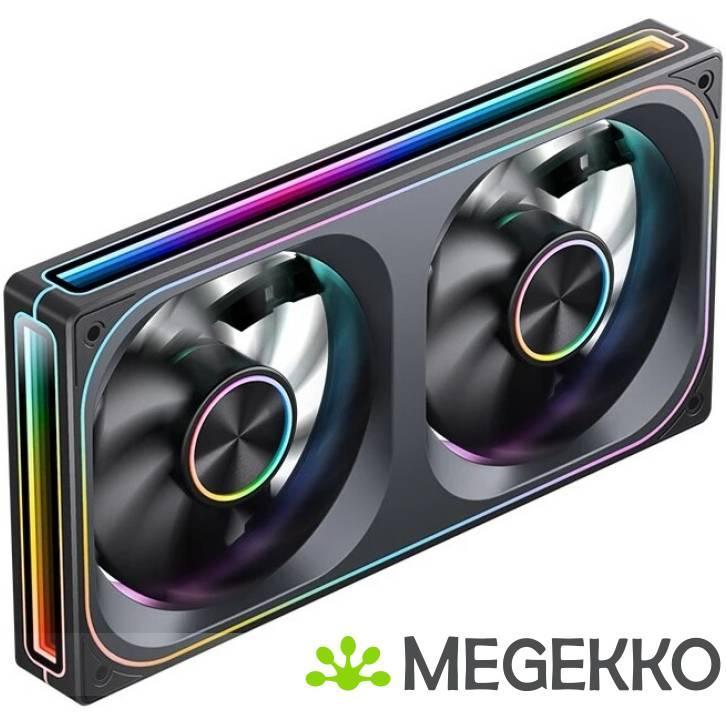 Jonsbo ZA-240 PWM ARGB Black, Computers en Software, Computerkoelers, Nieuw, Verzenden