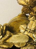 Baromètre de bureau - Marbre et bronze. - Signé Denière à