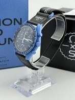 Omega x Swatch - MoonSwatch - Mission to Neptune - Zonder, Handtassen en Accessoires, Horloges | Heren, Nieuw