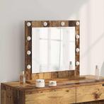 vidaXL Make-up Spiegel Oud Hout 60 x 55 x 18 cm Bewerkt hout, Huis en Inrichting, Woonaccessoires | Spiegels, Verzenden, Nieuw