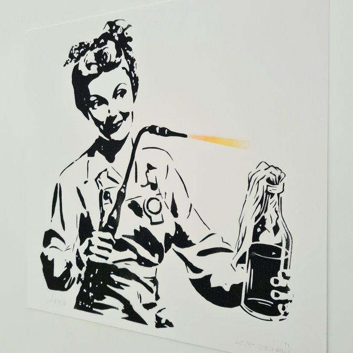 CANNED (Charlotte Parenteau-Denoël) (XX) - Breakfast, Antiek en Kunst, Kunst | Schilderijen | Modern