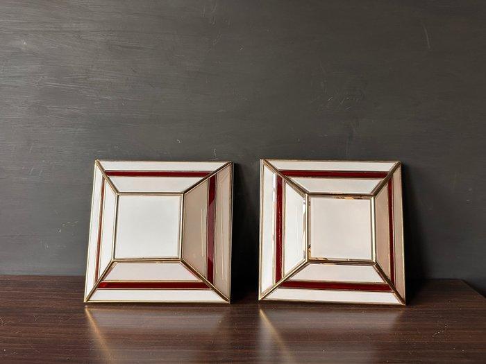 Plafondlamp (2) - Glas - Stile Tiffany, Huis en Inrichting, Overige Huis en Inrichting