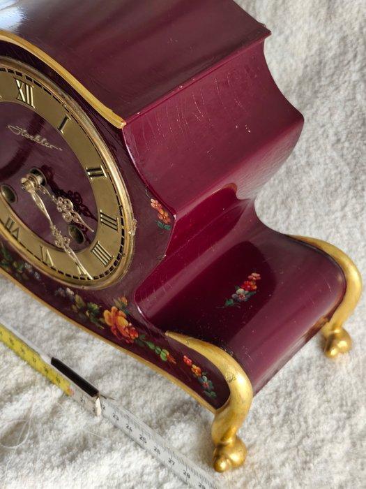 Boulle klok - Hout, Messing - 1930-1940 - tafelklok, Antiek en Kunst, Curiosa en Brocante