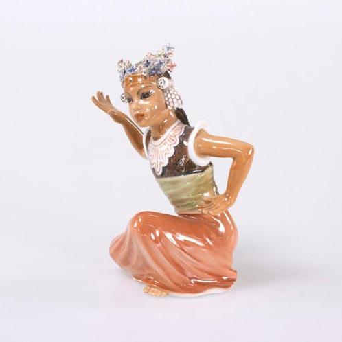 Dahl Jensen Porcelain Company - Beeldje - Oriental Dancer, Antiek en Kunst, Antiek | Glaswerk en Kristal
