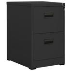 vidaXL Archiefkast 46x62x72,5 cm staal antracietkleurig, Huis en Inrichting, Verzenden, Nieuw