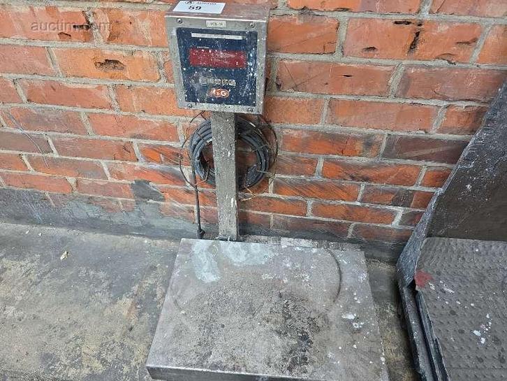 Platform weegschaal H&G, Bricolage & Construction, Outillage | Autres Machines, Enlèvement