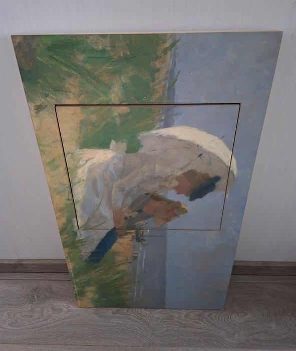 Klapstoel - Beuken - Ferdinand Hart Nibbrig, Antiek en Kunst, Curiosa en Brocante