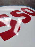 Emaille bord - ExxonMobil - Esso olie- en tankstation, Antiek en Kunst