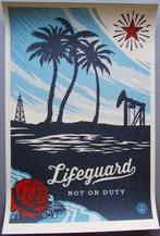 Shepard Fairey (OBEY) (1970) - Lifeguard Not on Duty +