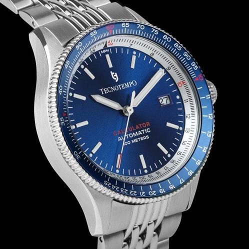 Tecnotempo - Automatic - Calculator - Limited Edition, Handtassen en Accessoires, Horloges | Heren