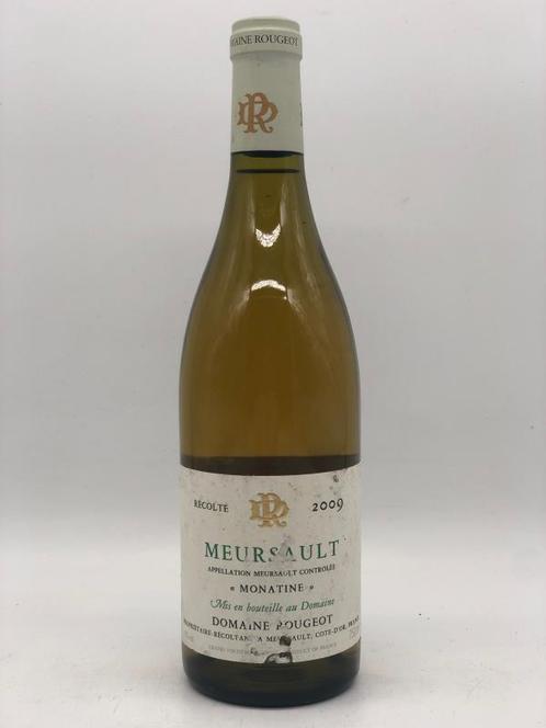 1 x 75cl Meursault Domaine Rougeot 2009 (Bourgogne, wit), Verzamelen, Wijnen, Frankrijk, Witte wijn, Nieuw, Ophalen of Verzenden