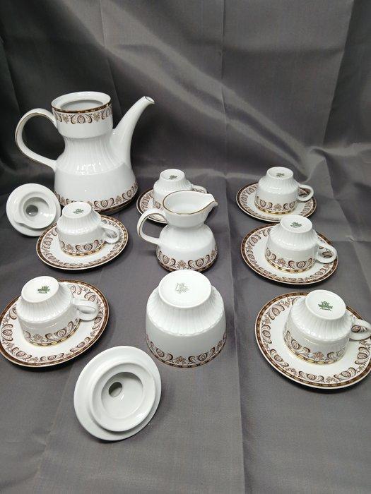 Tirschenreuth - Koffieservies voor 6 (15) - Porselein -, Antiquités & Art, Antiquités | Meubles | Tables