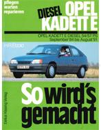 1984 - 1991 OPEL KADETT E DIESEL VRAAGBAAK DUITS (SO WIRDS