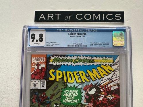 Spider-Man (Vol. 1) #36 - CGC 9.8 - Venom, Shriek, Carnage,, Boeken, Strips | Comics