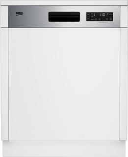 Beko Dsn2643m0x Half Geïntegreerde Vaatwasser 60cm, Elektronische apparatuur, Vaatwasmachines, Ophalen of Verzenden