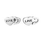 Fako Bijoux® - Oorbellen - Steker - RVS - Stainless Steel -, Handtassen en Accessoires, Verzenden, Nieuw