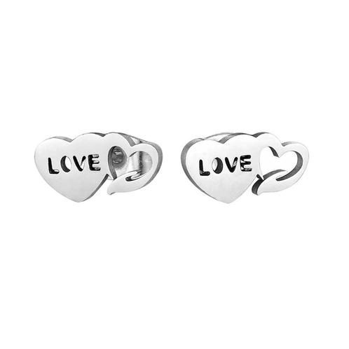 Fako Bijoux® - Oorbellen - Steker - RVS - Stainless Steel -, Handtassen en Accessoires, Oorbellen, Verzenden