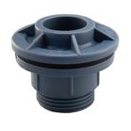 Pvc Flens doorvoer 50mm x 1 1/2`` (Schroefdoorvoer), Tuin en Terras, Ophalen of Verzenden, Nieuw